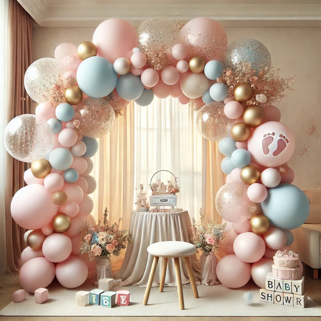 Baby Shower Balloon Decoration in Delhi